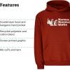 imageMARMOT Mens MMW Hoody  Hooded Sweatshirt with Screen Printed Graphic DoubleLayer Hood and Kangaroo PocketPecan