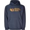imageMARMOT Mens MMW Hoody  Hooded Sweatshirt with Screen Printed Graphic DoubleLayer Hood and Kangaroo PocketThunderhead