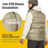 imageMARMOT Mens Guides Down Vest  700Fill Insulated WaterResistant Lightweight PufferVetiver