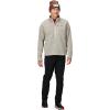 imageMARMOT mens Drop Line 12 Zip Fleece JacketBirch Bark Heather