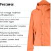imageMARMOT Womens Cascade Durable ampamp Waterproof Rain JacketPomelo