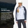 imageMARMOT Womens Cascade Durable ampamp Waterproof Rain JacketVaporThunderhead