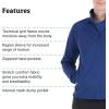 imageMARMOT womens Womens Leconte Fleece JacketTwilight Blue