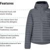 imageMARMOT Womens Echo Featherless Hoody  Lightweight DownAlternative Puffer Jacket with HoodSteel Onyx