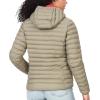 imageMARMOT Womens Echo Featherless Hoody  Lightweight DownAlternative Puffer Jacket with HoodVetiver  Latest Collection