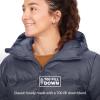 imageMARMOT womens Womens Guides Down Puffer Jacket With Hood 700fill InsulatedSteel Onyx
