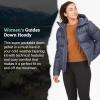 imageMARMOT womens Womens Guides Down Puffer Jacket With Hood 700fill InsulatedSteel Onyx