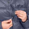 imageMARMOT womens Womens Guides Down Puffer Jacket With Hood 700fill InsulatedSteel Onyx