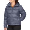 imageMARMOT womens Womens Guides Down Puffer Jacket With Hood 700fill InsulatedSteel Onyx