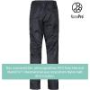 imageMARMOT Mens Precip Eco Rain Lightweight Waterproof Packable Hiking Pants Made with Recycled MaterialsBlack 2