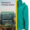 imageMARMOT Womens Precip Eco Waterproof Rain JacketGreen Garnet