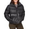 imageMARMOT Womens Womens Guides Down Puffer Jacket With Hood 700fill InsulatedBlack  Latest Collection