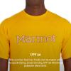 imageMARMOT Mens Windridge MoistureWicking EcoFriendly Breathable UPF Short Sleeve ShirtGolden Sun
