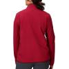 imageMARMOT Womens Rocklin 12 Zip Jacket  Classic Warm Lightweight 100Weight Fleece LayerRed Mulberry