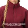 imageMARMOT Womens Rocklin Full Zip Fleece JacketAcai Berry