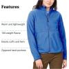 imageMARMOT Womens Rocklin Full Zip Fleece JacketBlue Bonnet