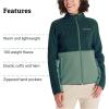 imageMARMOT Womens Rocklin Full Zip Fleece JacketDark JungleFrosty Green