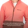 imageMARMOT Womens Rocklin Full Zip Fleece JacketGrapefruitPinecone