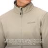 imageMARMOT Womens Rocklin Full Zip Fleece JacketShale GreyBirch Bark