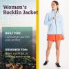 imageMARMOT Womens Rocklin Full Zip Fleece JacketTide Blue