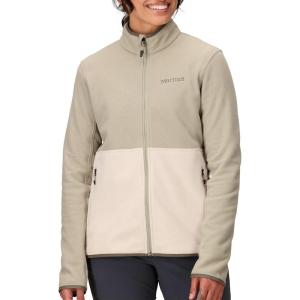 imageMARMOT Womens Rocklin Full Zip Fleece JacketShale GreyBirch Bark