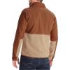 imageMARMOT Mens Rocklin 12 Zip Jacket  Classic Warm Lightweight 100Weight Fleece LayerAuburnLight Oak