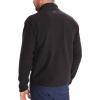imageMARMOT Mens Rocklin 12 Zip Jacket  Classic Warm Lightweight 100Weight Fleece LayerBlack