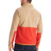 imageMARMOT Mens Rocklin 12 Zip Jacket  Classic Warm Lightweight 100Weight Fleece LayerShetlandCairo