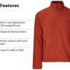 imageMARMOT Mens Rocklin FullZip Jacket  Classic Warm Lightweight 100Weight Fleece LayerPecan