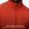 imageMARMOT mens Leconte Fleece 12 ZipSumac
