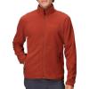 imageMARMOT Mens Rocklin FullZip Jacket  Classic Warm Lightweight 100Weight Fleece LayerPecan