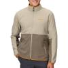 imageMARMOT Mens Rocklin FullZip Jacket  Classic Warm Lightweight 100Weight Fleece LayerShale GreyClaystone