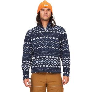 imageMARMOT Mens Drop Line 12 Zip Fleece JacketArctic Navy Nordic 22535