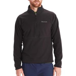 imageMARMOT Mens Rocklin 12 Zip Jacket  Classic Warm Lightweight 100Weight Fleece LayerBlack