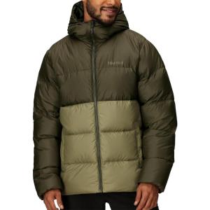 imageMARMOT Mens Guides Down HoodyRosin GreenOlive Grove