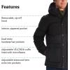 imageMARMOT Mens Fordham Down Jacket  Waterproof Breathable 700Fill Insulated Puffer CoatBlack  Latest Collection