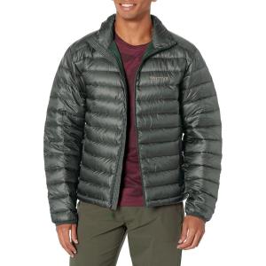 imageMARMOT Mens Zeus Jacket  700Fill Insulated WaterResistant Lightweight PufferDark Spruce
