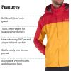 imageMARMOT Mens Precip Eco Waterproof Rain Jacket  100 Recycled Breathable Lightweight Packable RaincoatTeam RedGolden Sun  Latest Collection