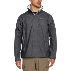 imageMARMOT Mens Precip Eco Waterproof Rain Jacket  100 Recycled Breathable Lightweight Packable RaincoatGrey