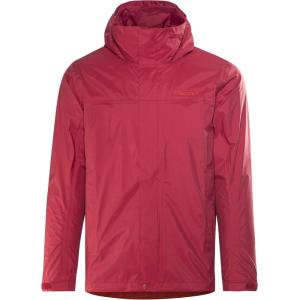 imageMARMOT Mens Precip Eco Waterproof Rain Jacket  100 Recycled Breathable Lightweight Packable RaincoatSienna Red