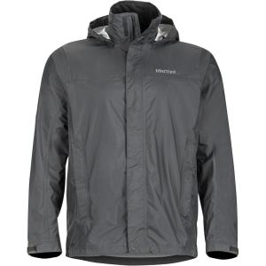 imageMARMOT Mens Precip Eco Waterproof Rain Jacket  100 Recycled Breathable Lightweight Packable RaincoatSlate Gray