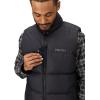 imageMARMOT Mens Guides Down Puffer Vest Down Filled Water Resistant Black Large
