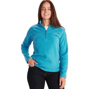 imageMARMOT Womens Rocklin 12 Zip Jacket  Classic Warm Lightweight 100Weight Fleece LayerEnamel Blue